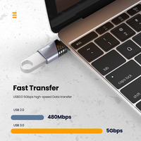 Elough USB 3.0 typ C OTG Adapter USB C męski na Micro USB żeński konwerter dla Macbook Samsung Huawei Xiaomi typ C na USB OTG 3